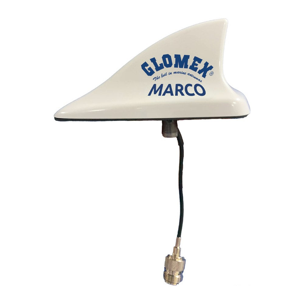 GLOMEX MAKO VHF antenna 250mm white - foto originale Osculati Srl