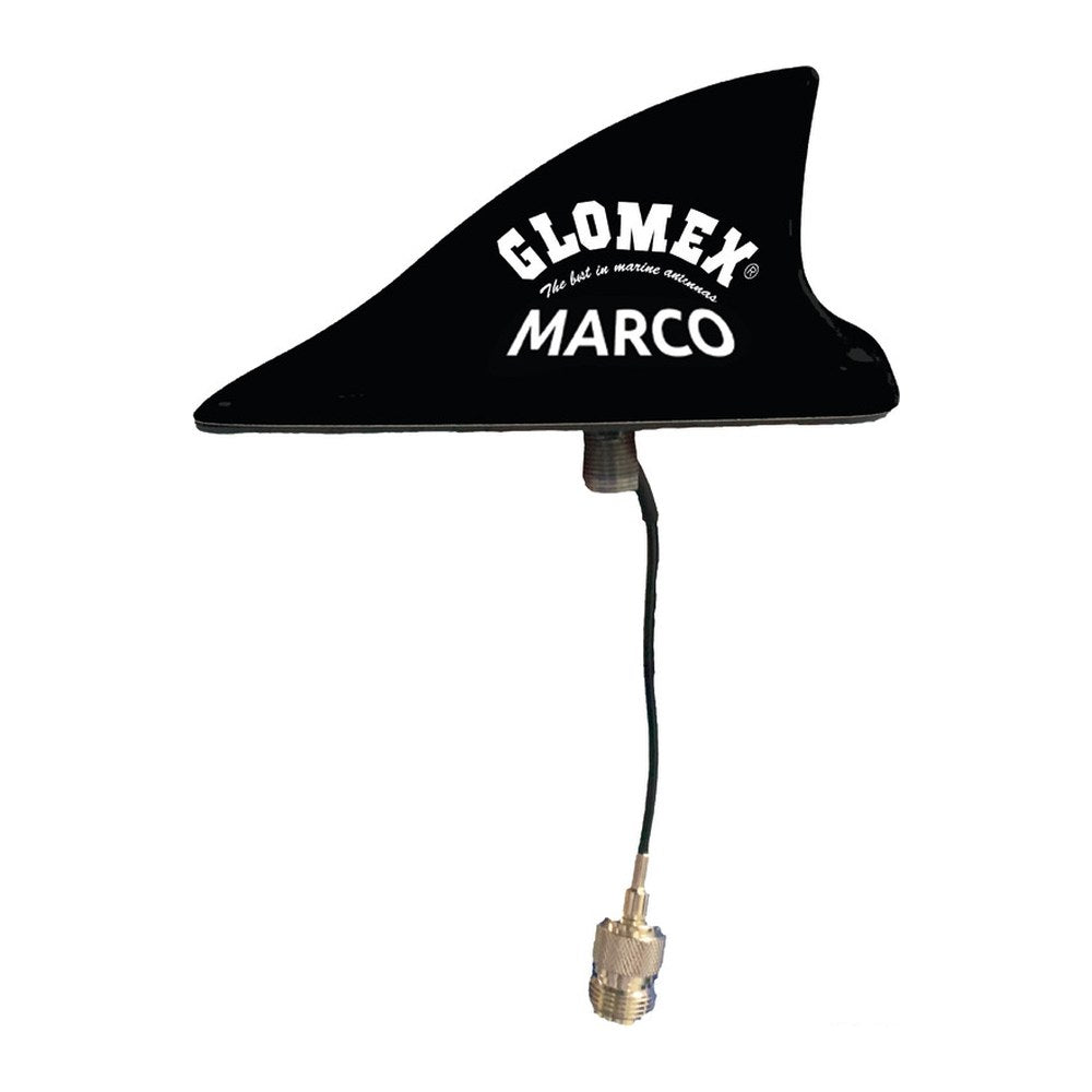 GLOMEX MAKO VHF antenna 250mm black - foto originale Osculati Srl