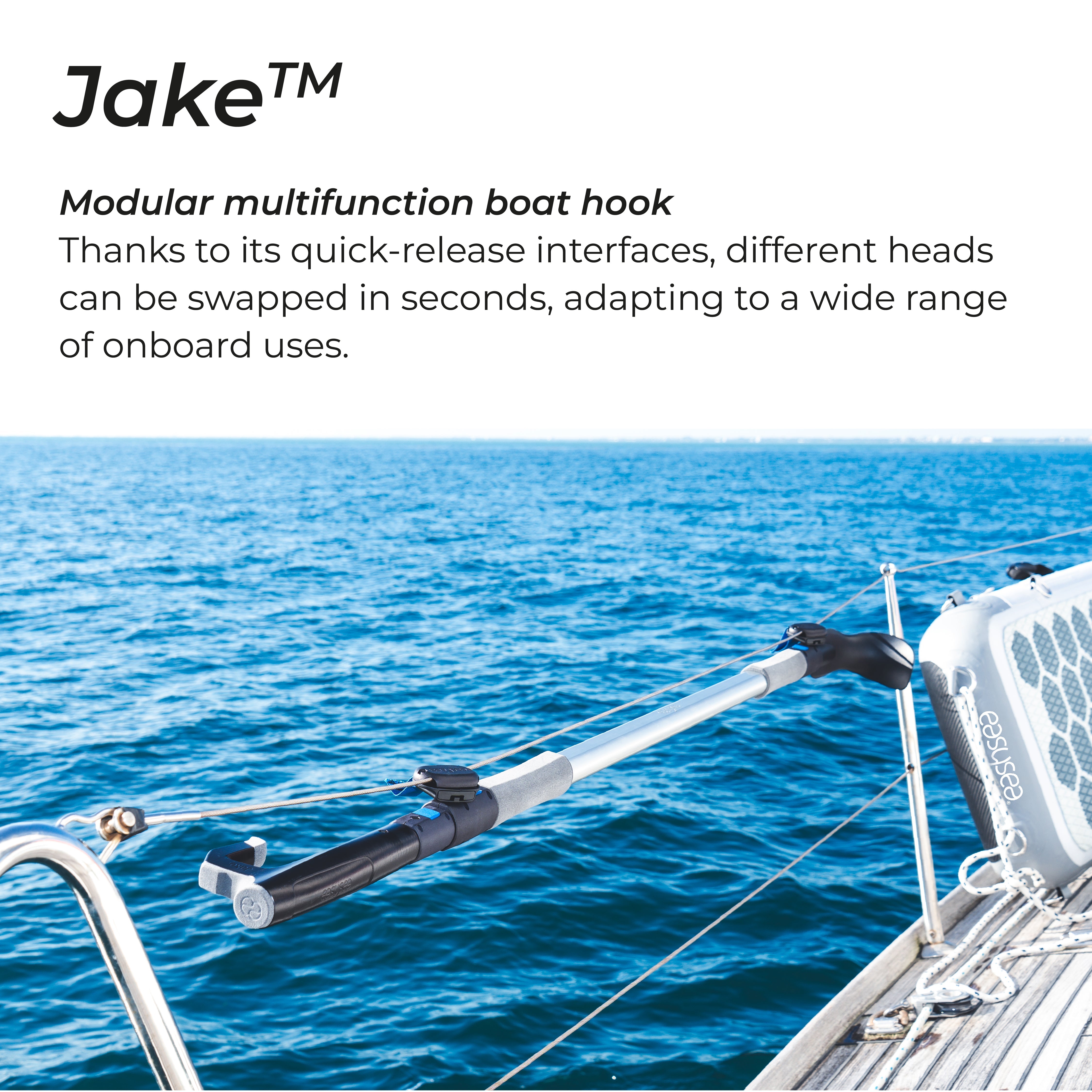 Jake system, front view