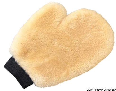 Shurhold washing mitt made of lambwool - foto originale Osculati Srl