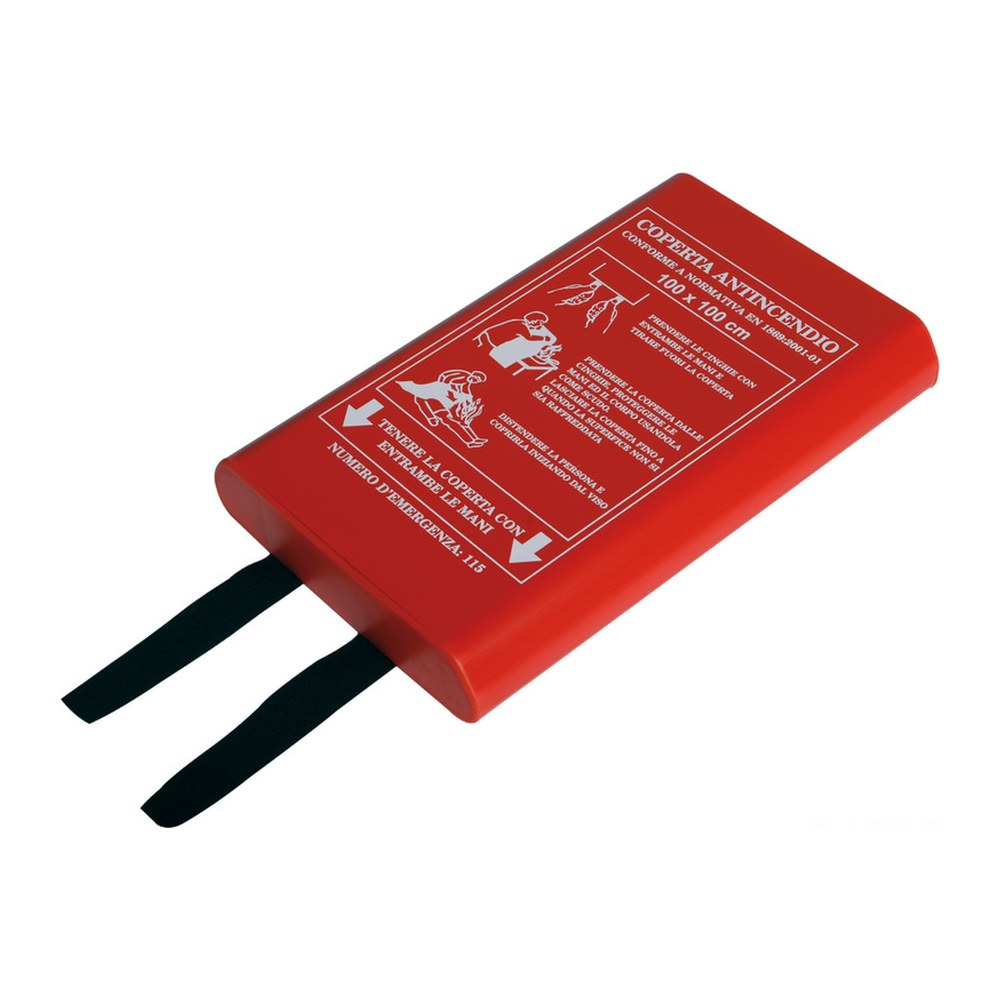 Fire extinguisher blanket 120 x 120 cm - foto originale Osculati Srl