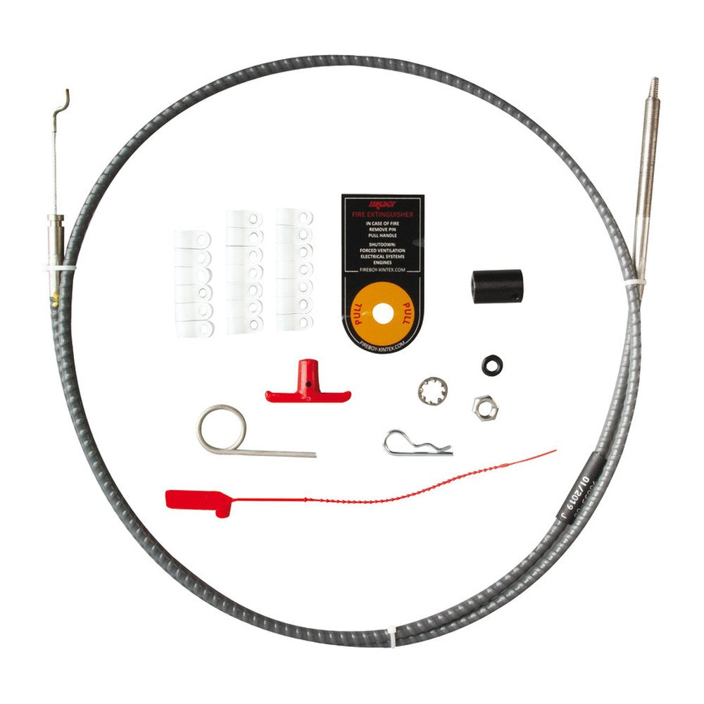 Fireboy Fire extinguisher activation cable kit 7.9m - foto originale Osculati Srl