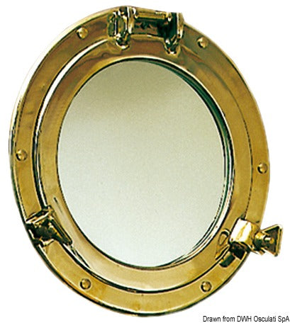 Porthole mirror Ø 210 mm - foto originale Osculati Srl