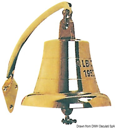 OLD MARINA bell solid bronze Ø 160 mm - foto originale Osculati Srl