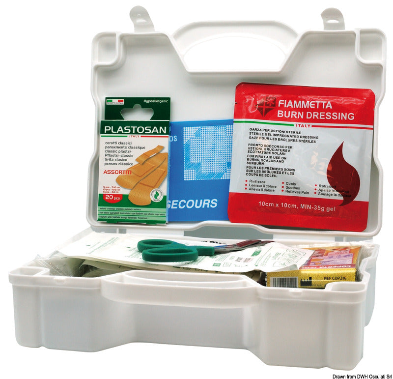 Francia first aid kit case -over 60 miles - foto originale Osculati Srl