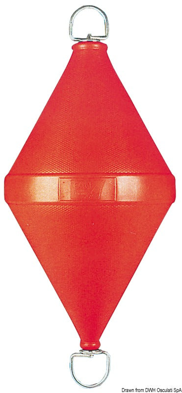 Two-cone buoy white 320 x 800 mm - foto originale Osculati Srl