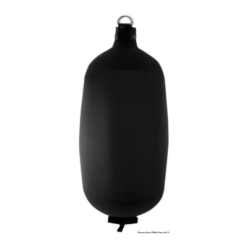 FENDERTEX C84 inflatable fender black - foto originale Osculati Srl