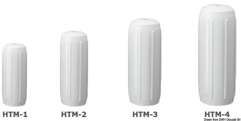 Polyform HTM4 fender white - foto originale Osculati Srl