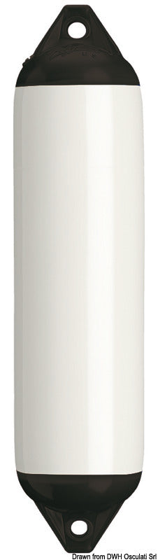 Polyform F3 fender black head - foto originale Osculati Srl
