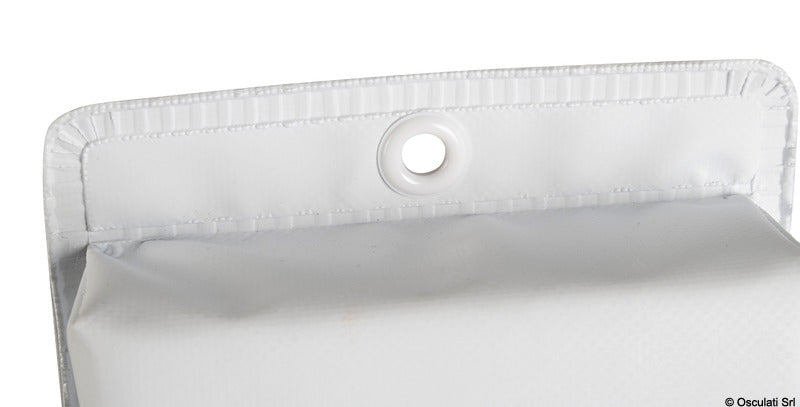 Flat PVC fender black 870 mm - foto originale Osculati Srl