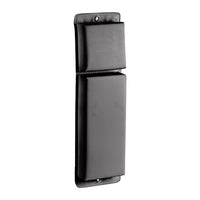 Flacher Fender aus PVC, schwarz 870 mm