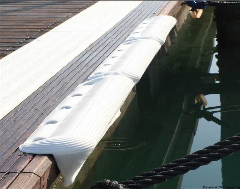 Marina and pile fender white 730 mm - foto originale Osculati Srl