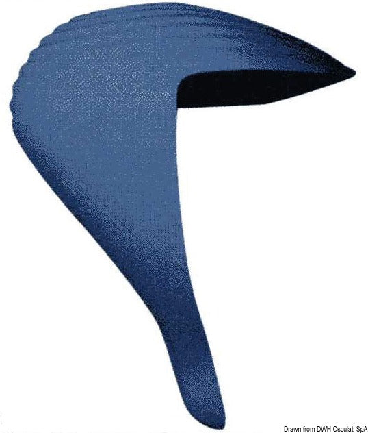Maxfender marina and pile fender blue 730 mm - foto originale Osculati Srl