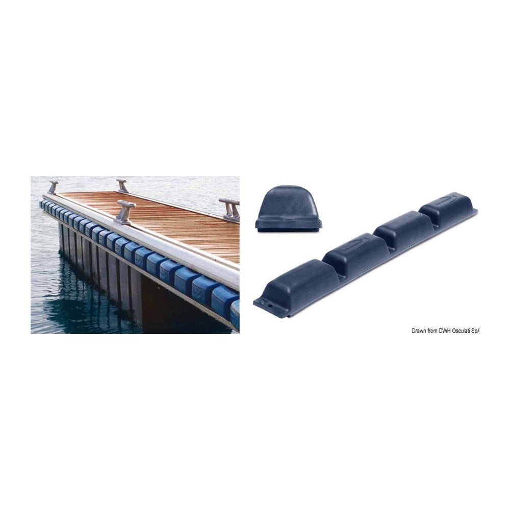 Marina and pile fender 800 mm blue - foto originale Osculati Srl