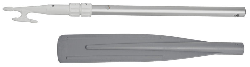 Demountable telescopic oar w/boat hook - foto originale Osculati Srl