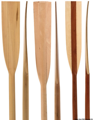 Mahogany oar 2.2 m x 38 mm - foto originale Osculati Srl