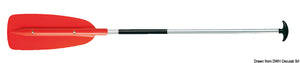 Scoprega Double canoe paddle 215 cm - foto originale Osculati Srl