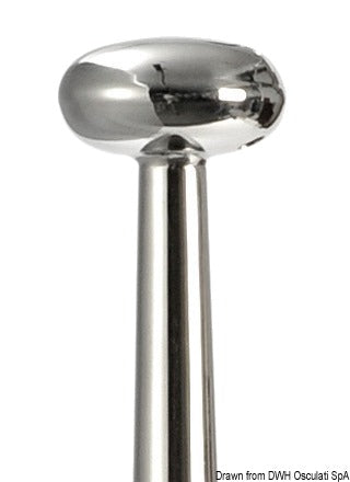 Flagstaff 1200 mm Ø 25 mm - foto originale Osculati Srl