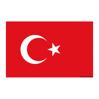 Flagga Turkiet 40 x 60 cm