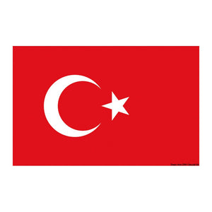 Flag Turkey 40 x 60 cm - foto originale Osculati Srl