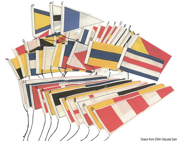Gran Pavese flag 20 x 30 cm - foto originale Osculati Srl