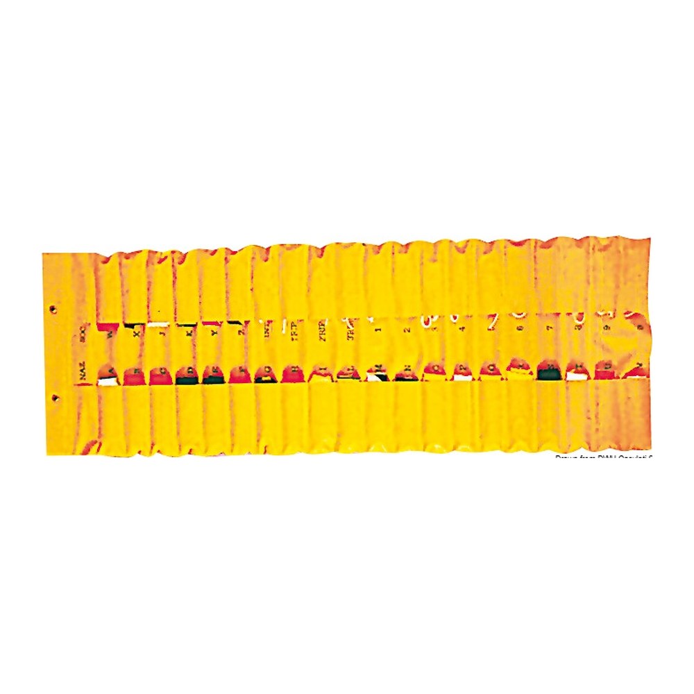 Pocket container for Gran Pavese flag - foto originale Osculati Srl