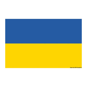 Flag Ukraine 70 x 100 cm - foto originale Osculati Srl