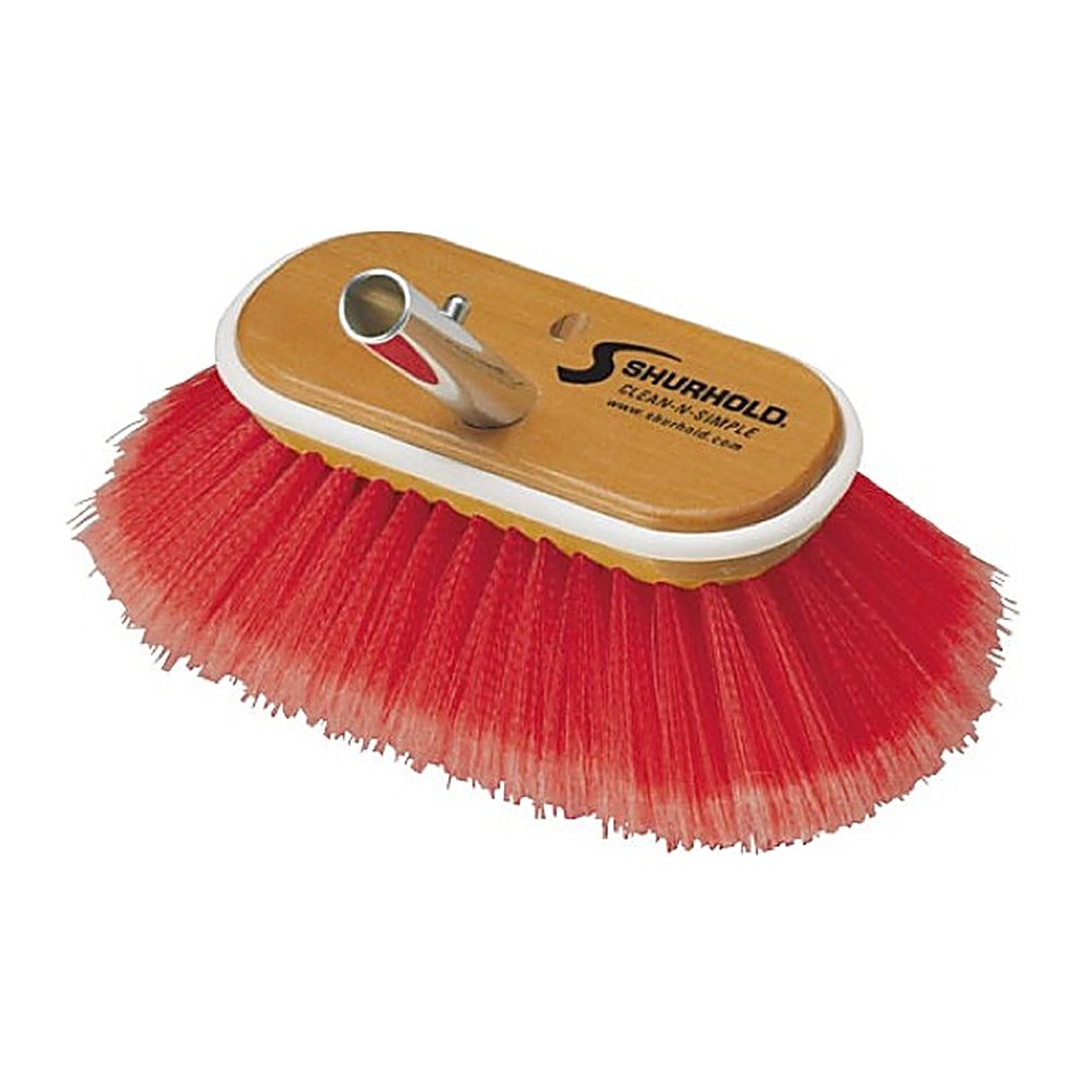 Shurhold Industries Scrubber 6 " soft + medium red fibres - foto originale Osculati Srl