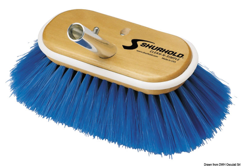 Shurhold Industries Scrubber 6 "soft blue fibres - foto originale Osculati Srl