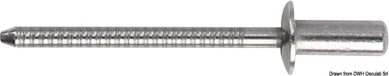 SS stud standard head 4x10 mm 100-pcs display bag - foto originale Osculati Srl