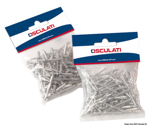 SS stud standard head 4x10 mm 100-pcs display bag - foto originale Osculati Srl