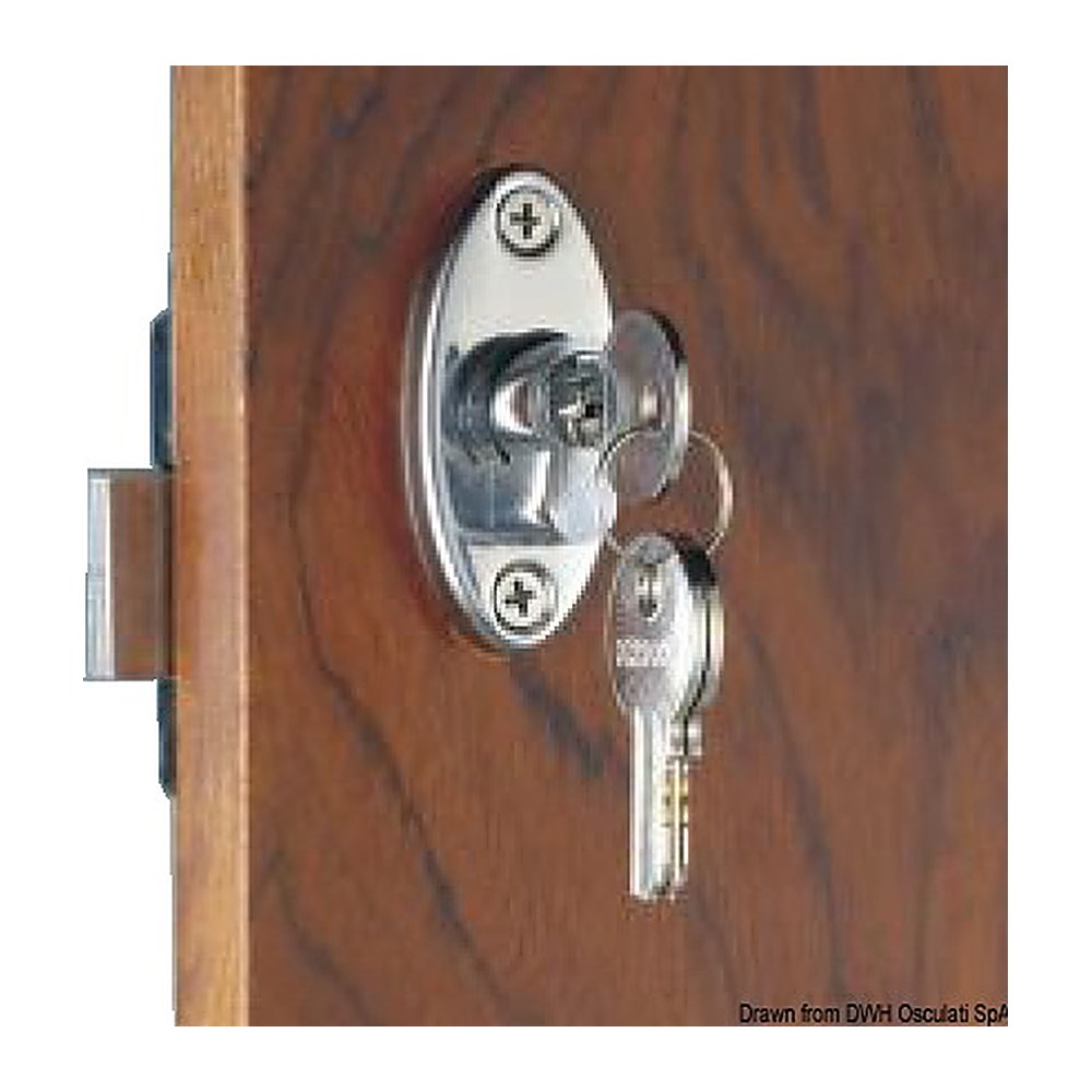 Lock w/knob 16/38 mm - foto originale Osculati Srl