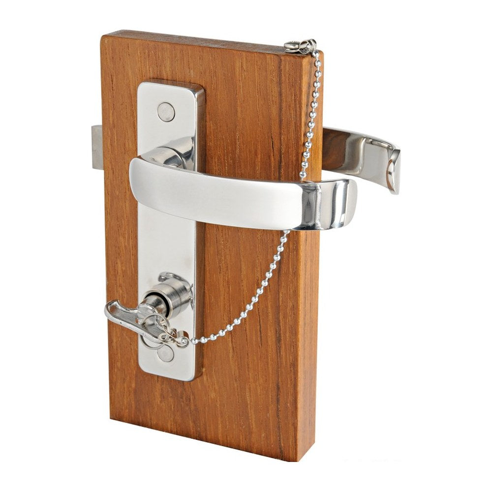 Contemporary pair of handles w/plates RH outside + inside - foto originale Osculati Srl