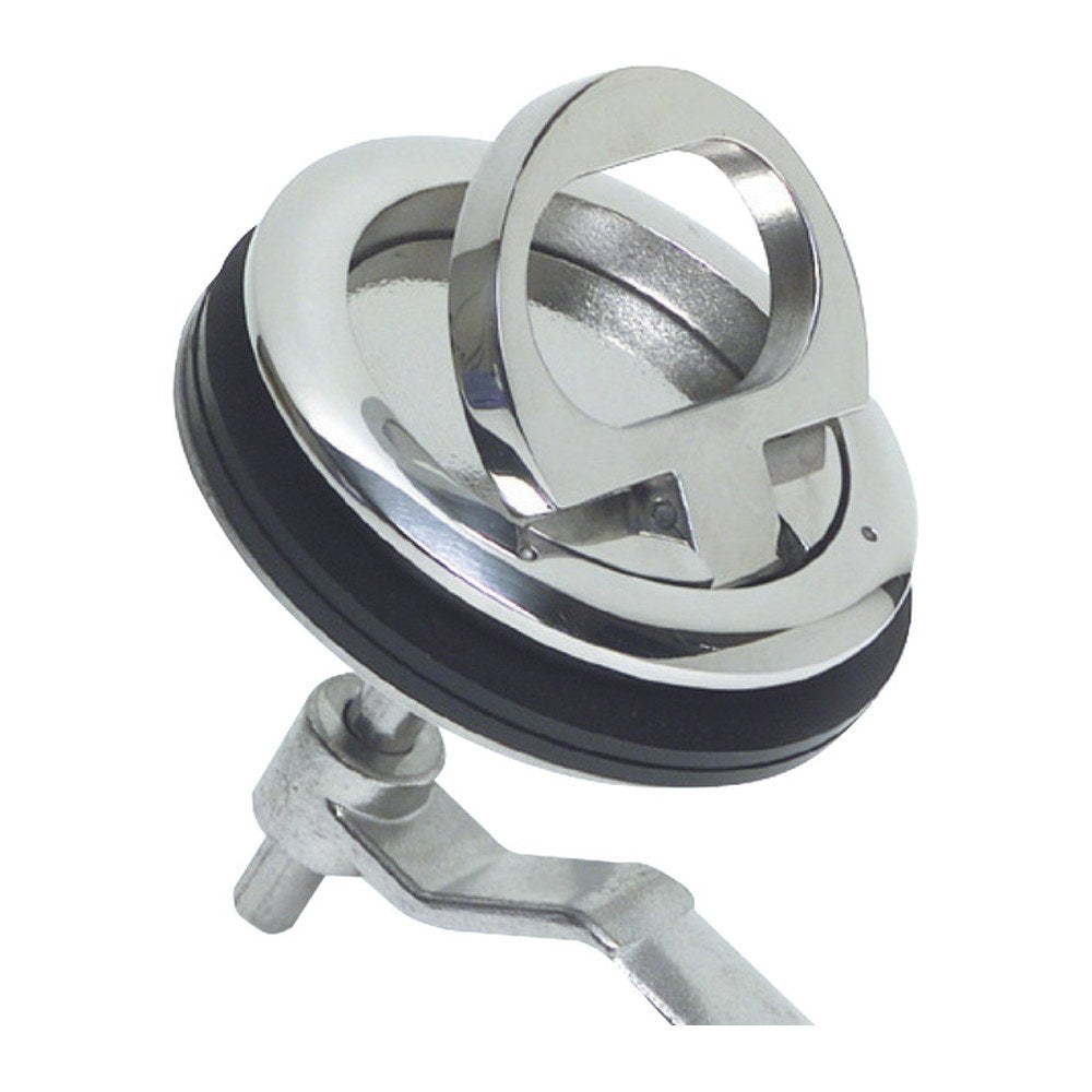 Lift and turn flush latch AISI316 without lock - foto originale Osculati Srl