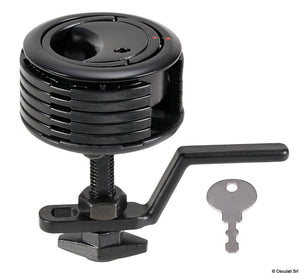 Eclipse MK2 60 flush latch SS black w/lock - foto originale Osculati Srl