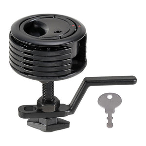 Eclipse MK2 60 flush latch SS black w/lock - foto originale Osculati Srl