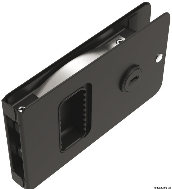 Southco Flush closure for entrance doors black standard - foto originale Osculati Srl