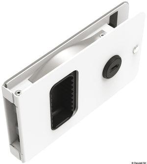 Southco Flush closure for entrance doors white standard - foto originale Osculati Srl