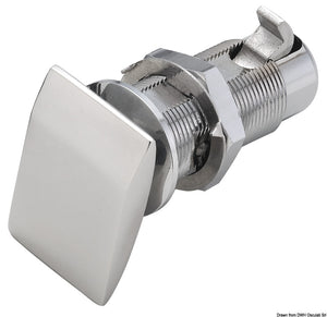 Flush Lock square Typ B - foto originale Osculati Srl