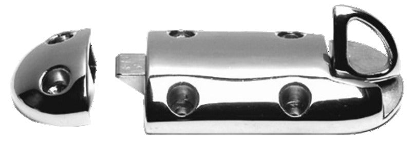 Spring doorstop polished AISI316 134x53x16h - foto originale Osculati Srl