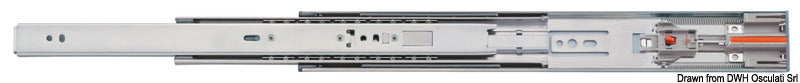 Sugatsune Soft-close slide for drawers 505-500mm - foto originale Osculati Srl