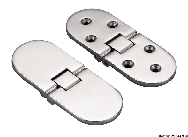 Microcast hinge w/studs 80 x 30 mm - foto originale Osculati Srl