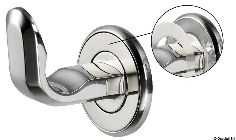 AISI316 high-resistance hook 73.6x67.7x57.3 mm - foto originale Osculati Srl