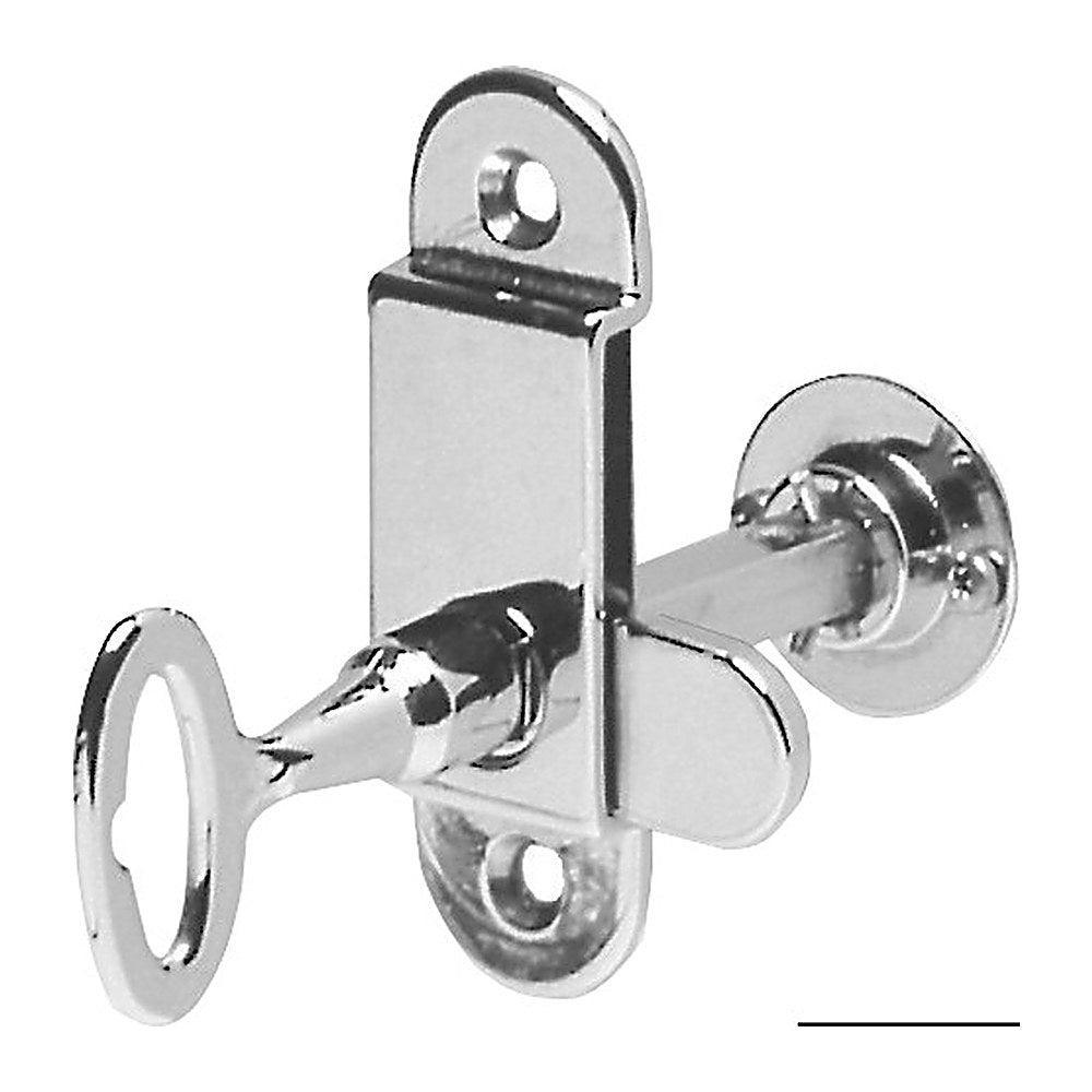 Chromed brass hollow lock 80x25 mm - foto originale Osculati Srl