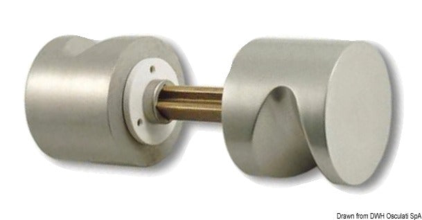 Classic Style handle anodised aluminium 40x32 mm - foto originale Osculati Srl