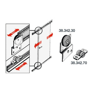 SS lower rail 12x11x2000 mm - foto originale Osculati Srl