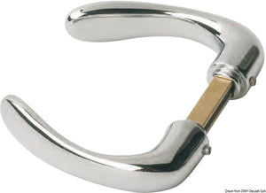 Classic Kata II chromed brass handle 85 mm - foto originale Osculati Srl