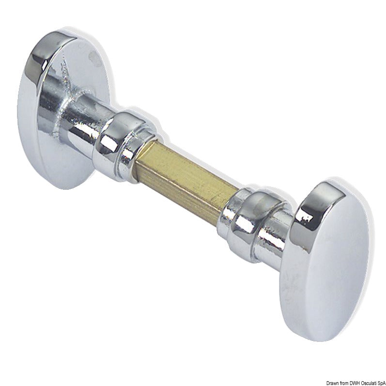 Classic Oval M chromed brass handle 26x51 mm - foto originale Osculati Srl