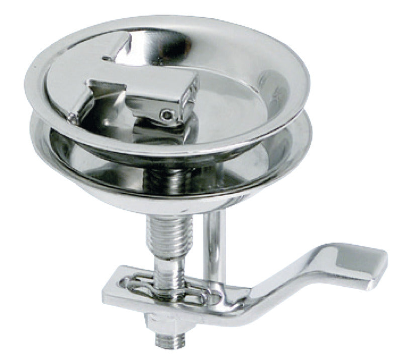 Lift latch mirror polished AISI316 70 mm - foto originale Osculati Srl