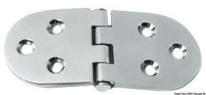 Hinge reversed pin heavy duty 130x60 mm - foto originale Osculati Srl